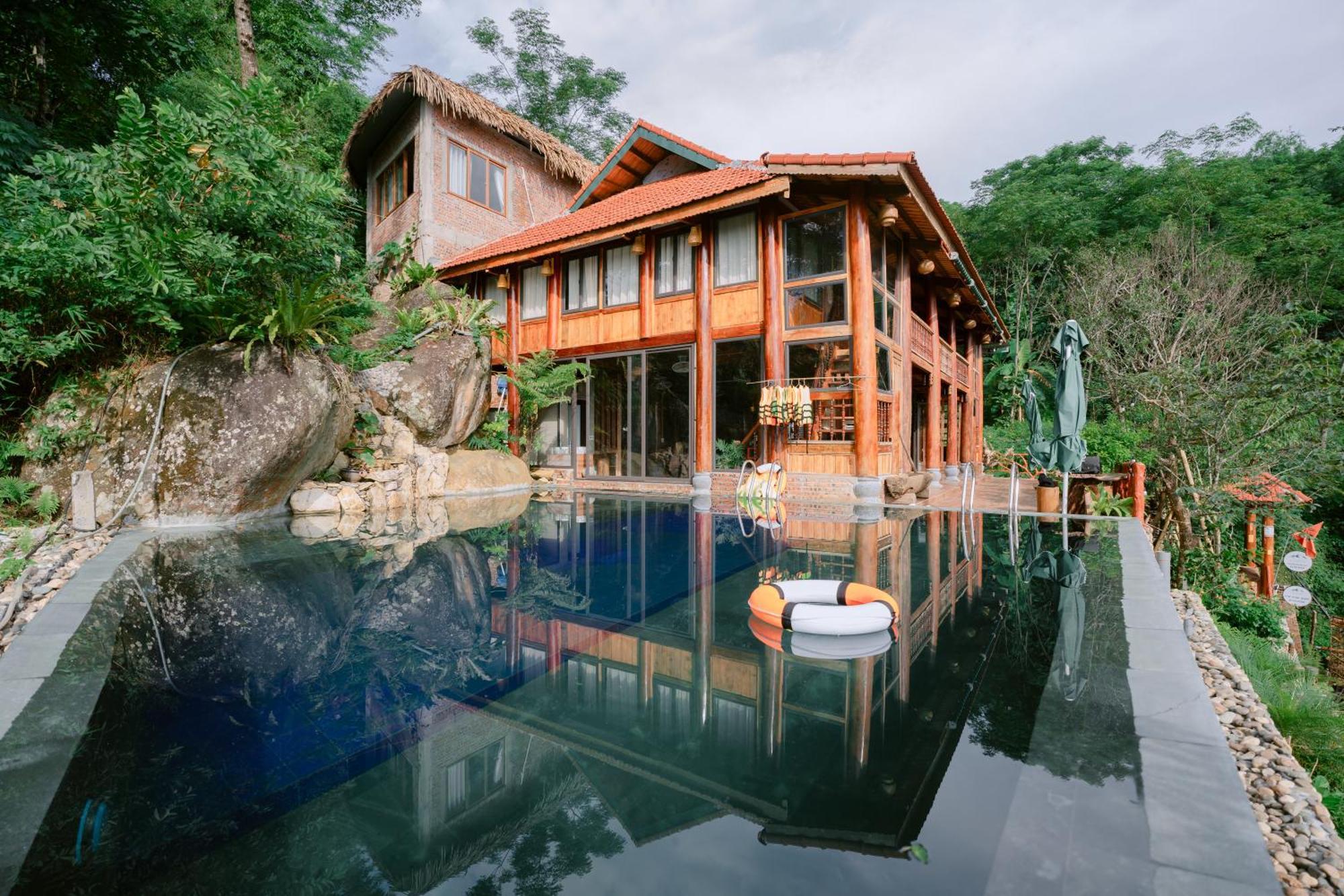 Pu Luong Sala Homestay Huong Ba Thuoc Zewnętrze zdjęcie
